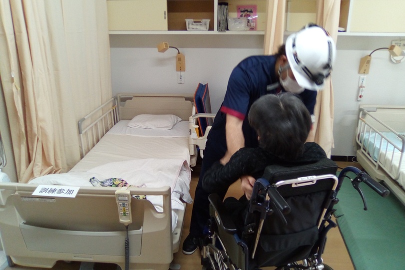 消防訓練の様子