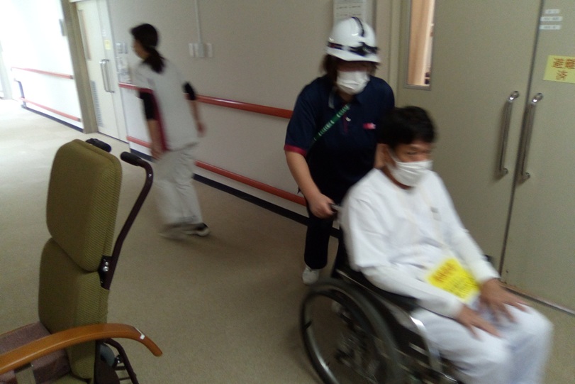 消防訓練の様子