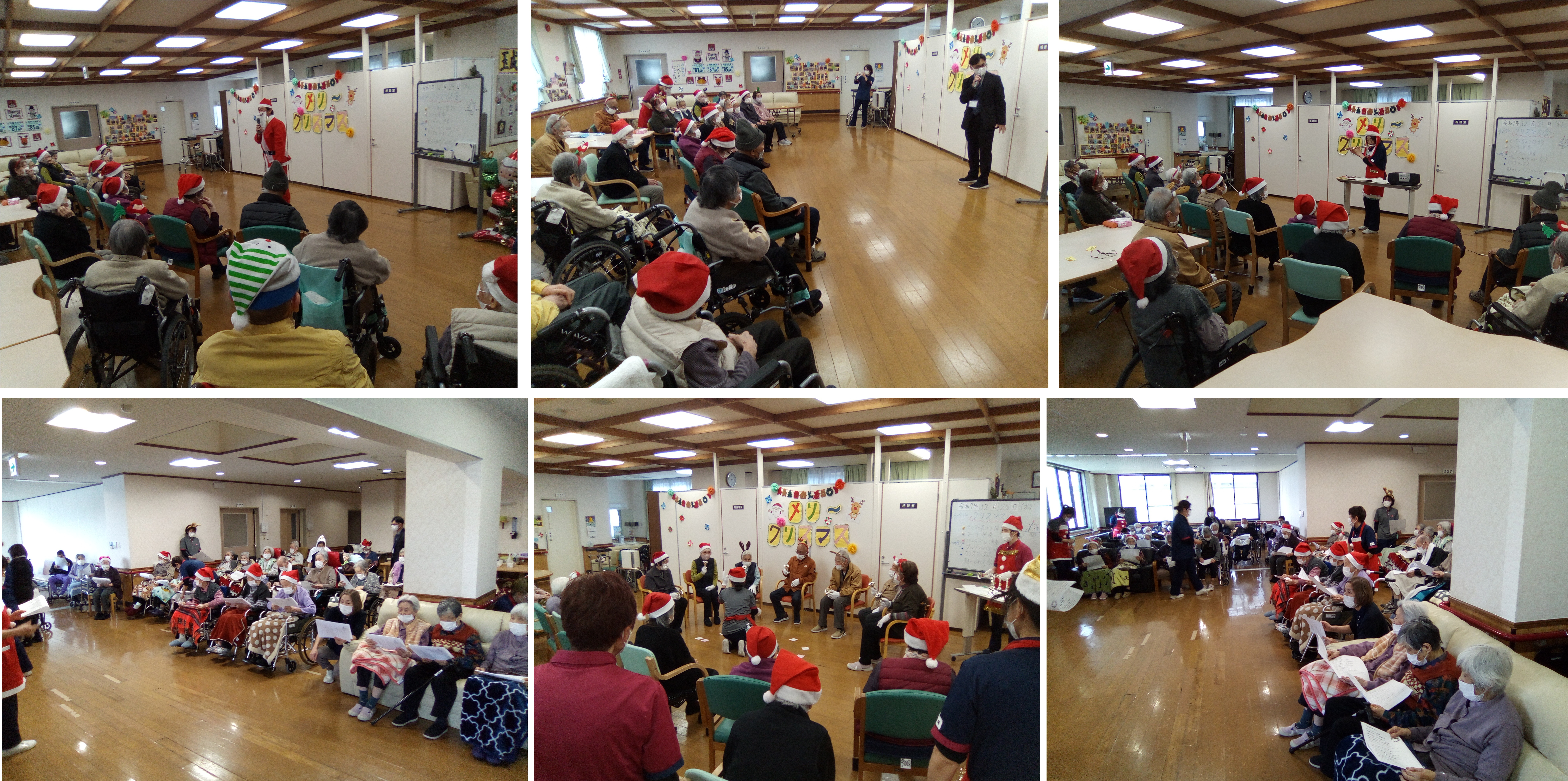 クリスマス会の様子